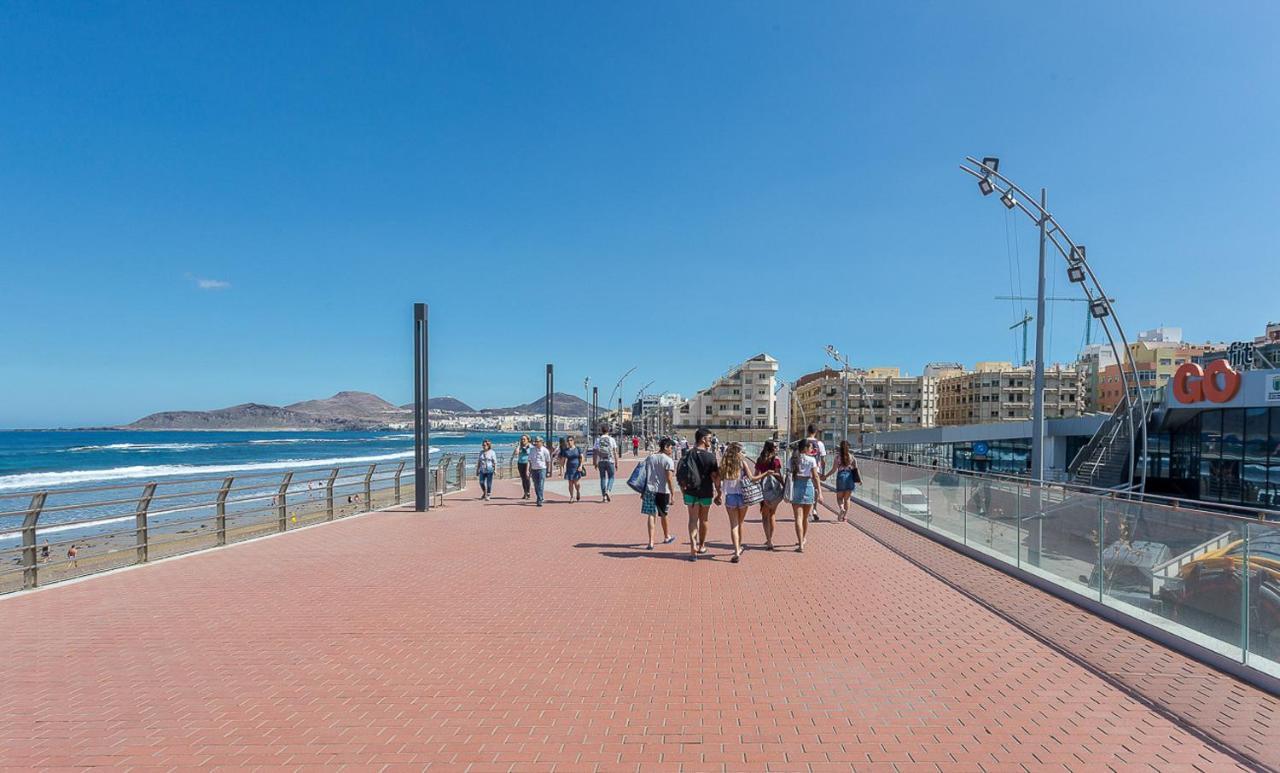 Flatguest Cicer - 3Bdr + Balcony + Beach Las Palmas de Gran Canárias Exterior foto